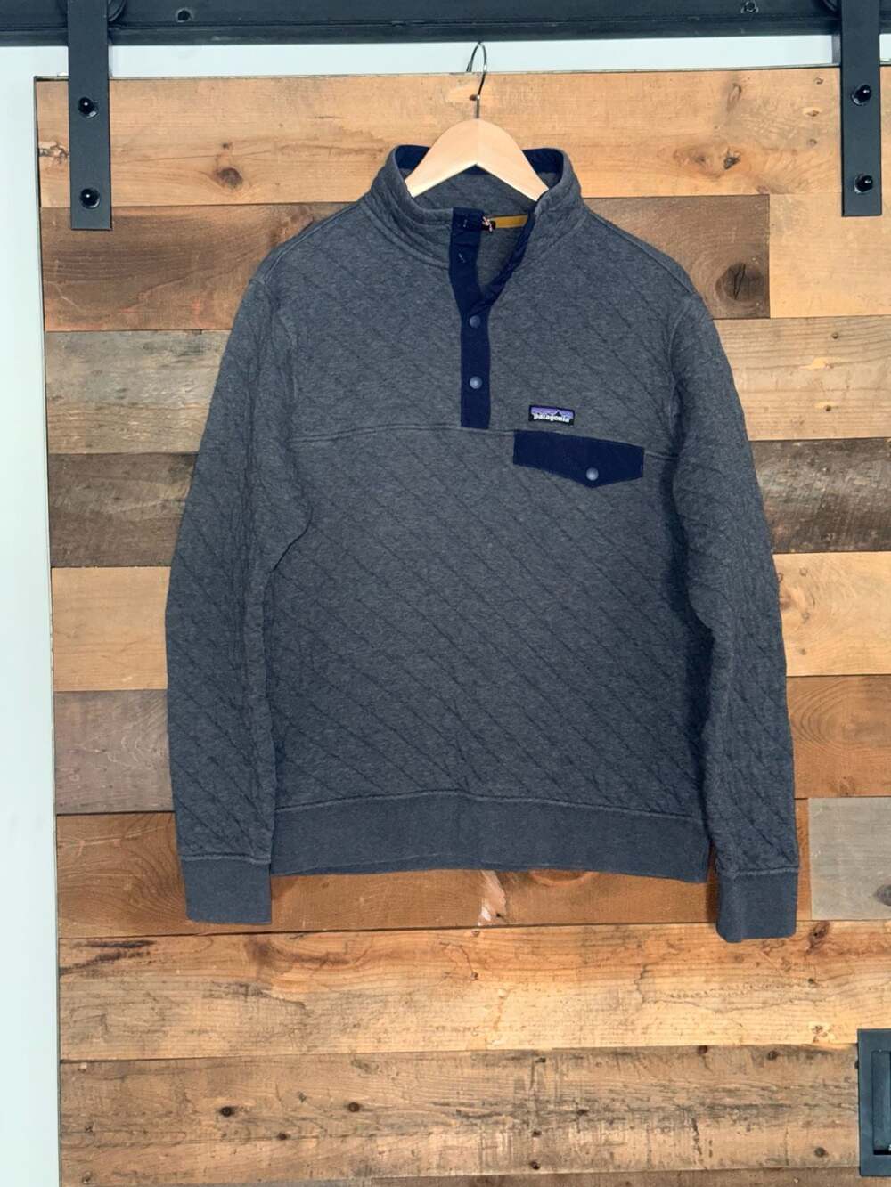 Patagonia Men's Cotton Quilt Snap-T Pullover Size M